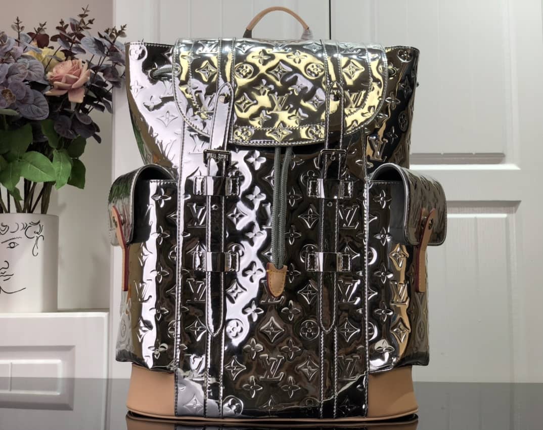 LV Backpack Replica Christopher PM Monogram Macassar M41379