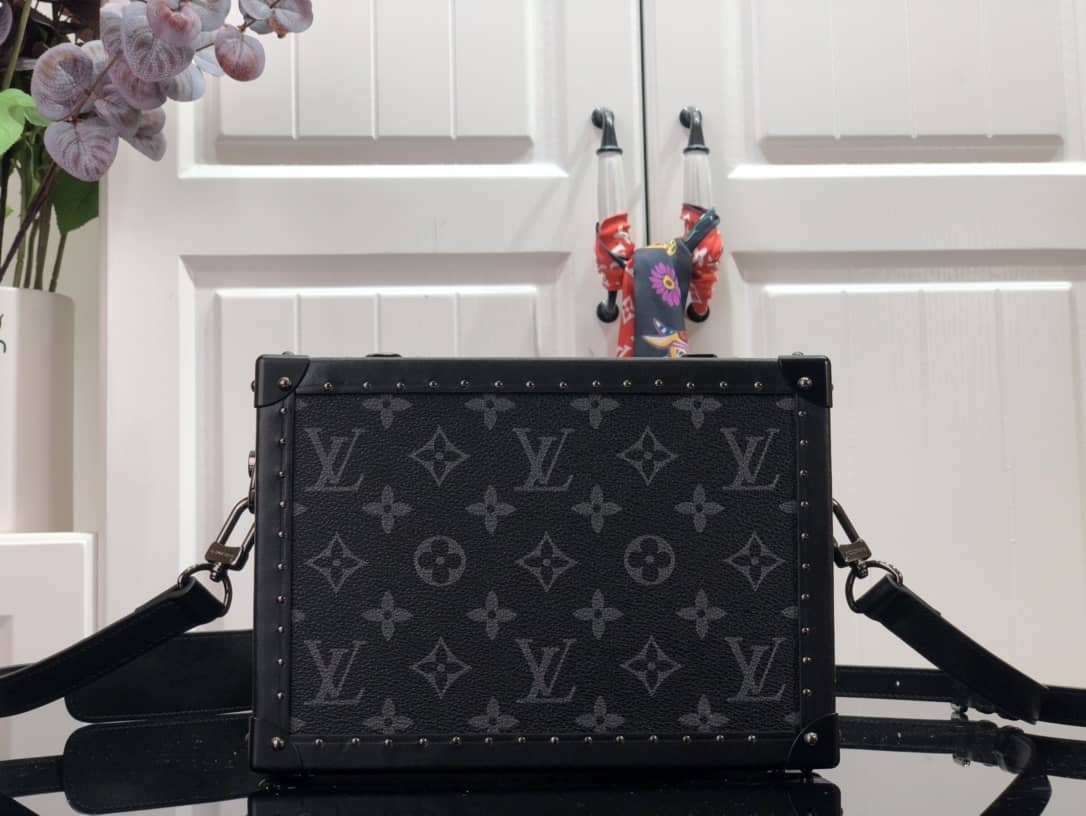 L0vis Vvtt0n Monogram Eclipse Replica Box Bag Black M43580