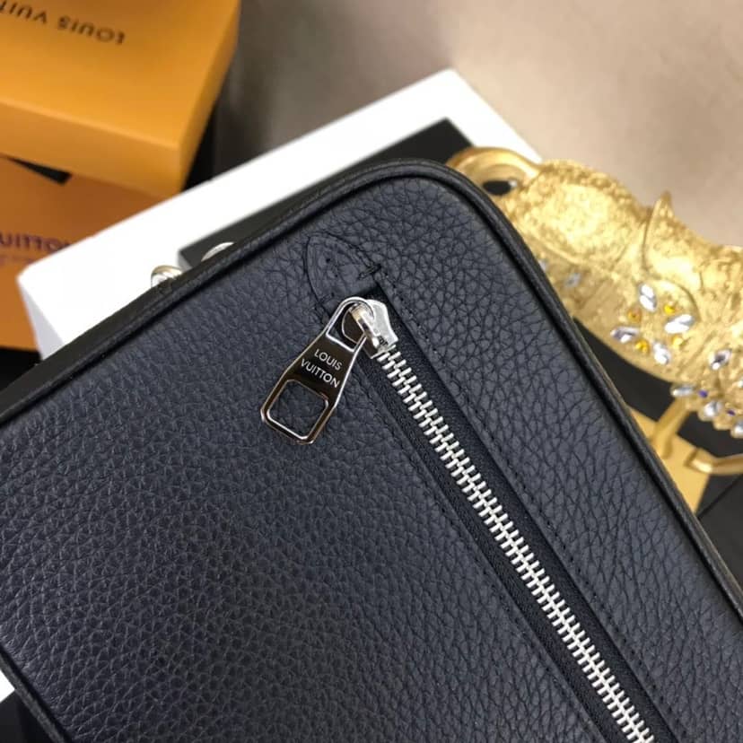 L0vis Vvtt0n Damier Graphite Pochette Kasai Clutch Replica Black N41664