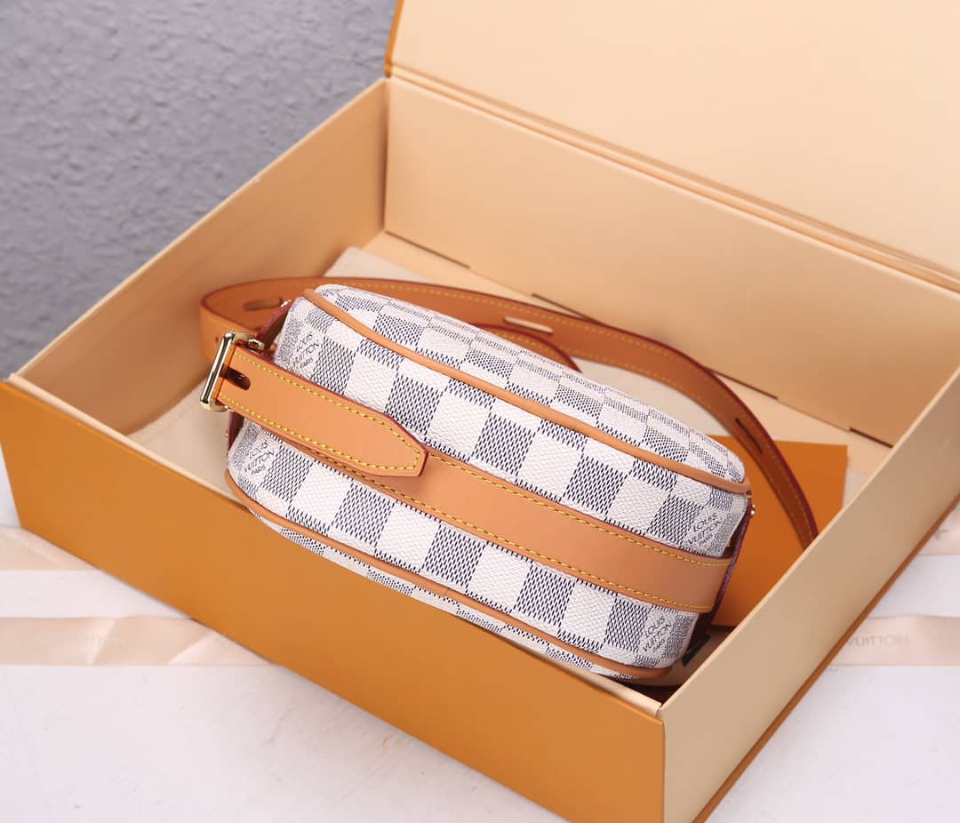 L0vis Vvtt0n Damier Azur Boite Chapeau Souple PM Replica N40333