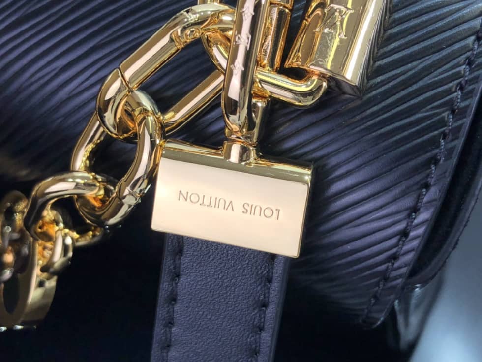 L0vis Vvtt0n Twist MM Epi Grained Leather Black M59402 Replica Crossbody Bag