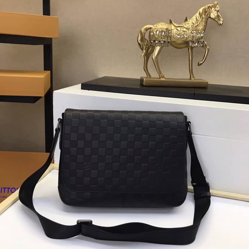 L0vis Vvtt0n Damier Infini District PM Mens Shoulder Bag Replica N41286