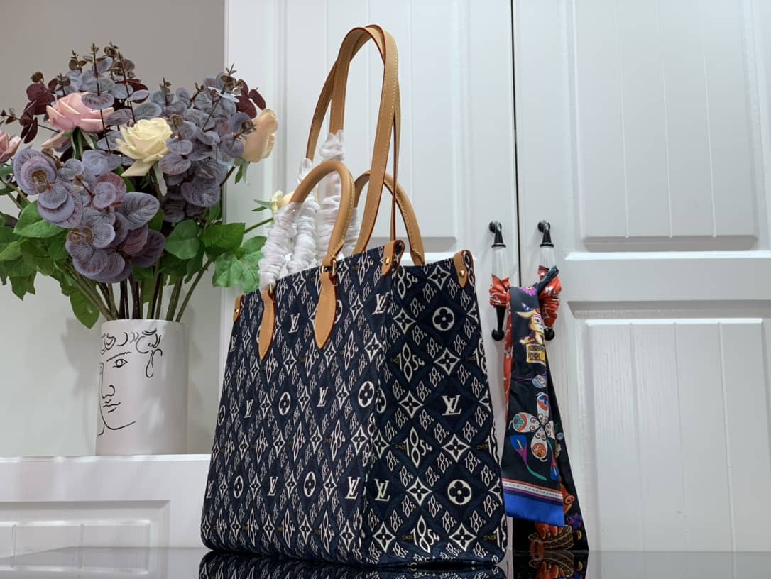 LV Tote Dupe Since 1854 Onthego MM Tote Replica M57396