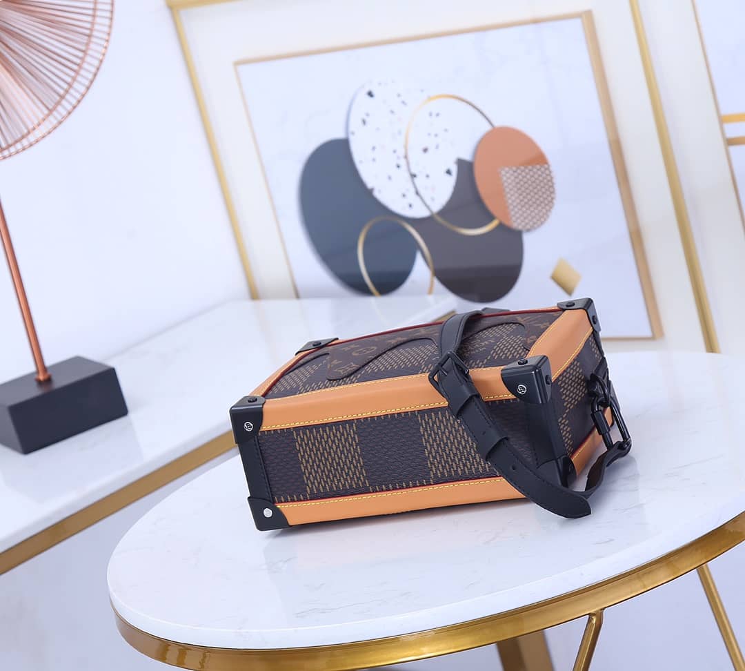 L0vis Vvtt0n Nigo Soft Trunk Damier Monogram Replica Shoulder Bag N40381