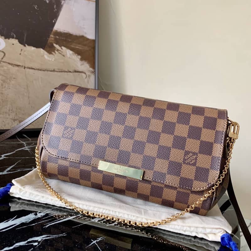 L0vis Vvtt0n Damier Favorite PM Replica Shoulder Bag N41276
