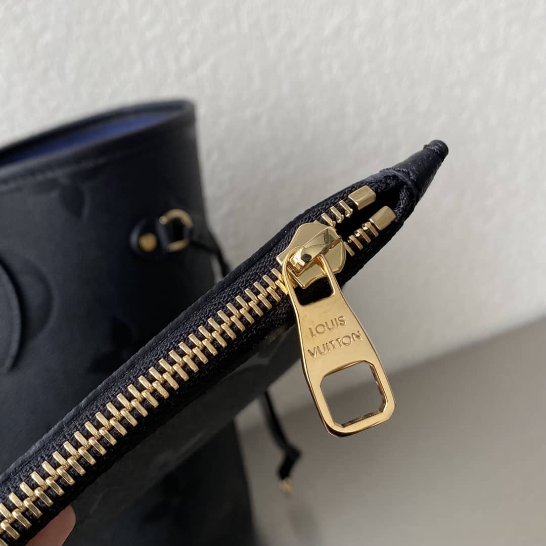 L0vis Vvtt0n Neverfull Dupe MM Monogram Empreinte Leather Bag M45685