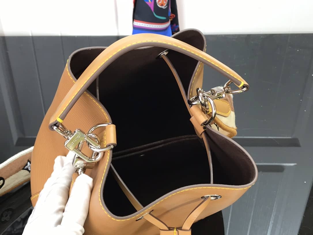 L0vis Vvtt0n Neonoe BB Replica Bucket Bag Brown M57691