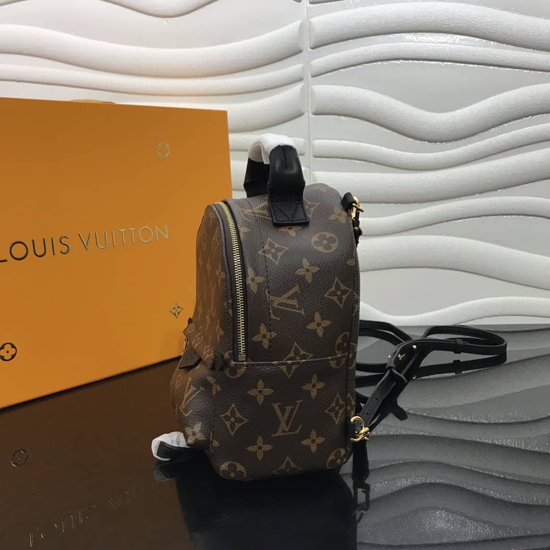 L0vis Vvtt0n Palm Springs Mini Replica Backpack Brown M44873