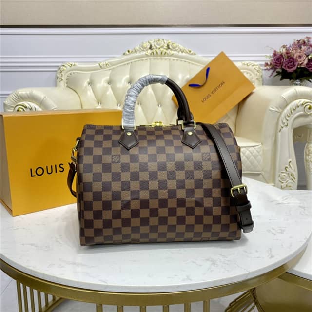 L0vis Vvtt0n Replica Bags Speedy Bandouliere 30 Damier Ebene N41367