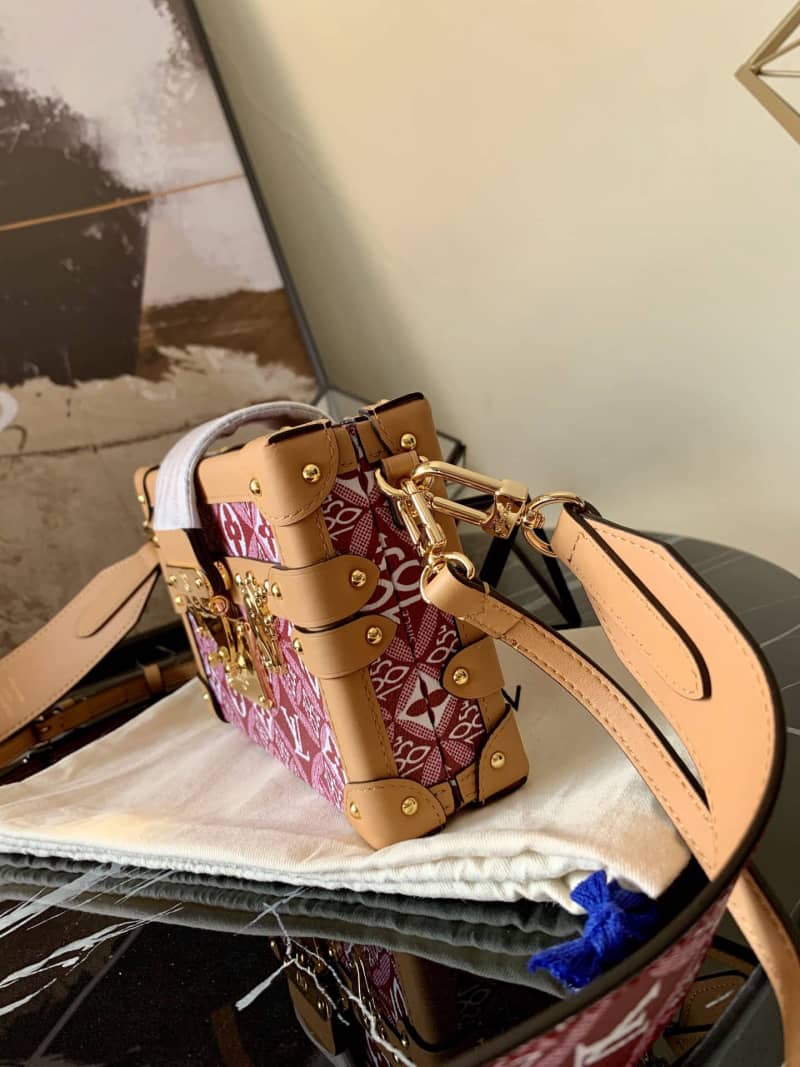 L0vis Vvtt0n Since 1854 Petite Malle Replica Bag Red M57212