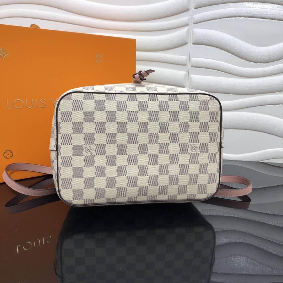 L0vis Vvtt0n Neonoe Replica Bucket Bag Beige Pink M44020