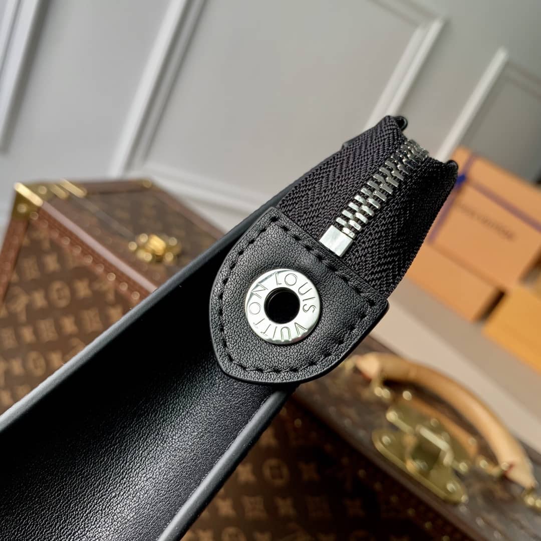 L0vis Vvtt0n Pochette Damier Graphite Stamps Cowhide Leather N64605 Replica