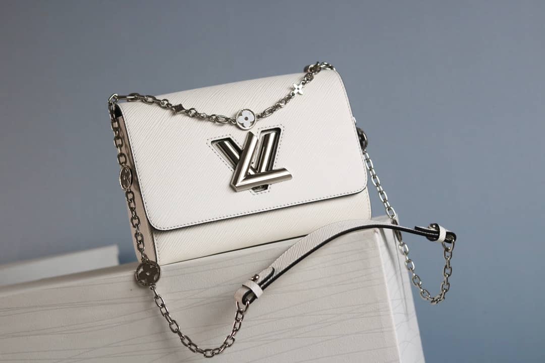 L0vis Vvtt0n Textured Epi Leather Twist Series Bag