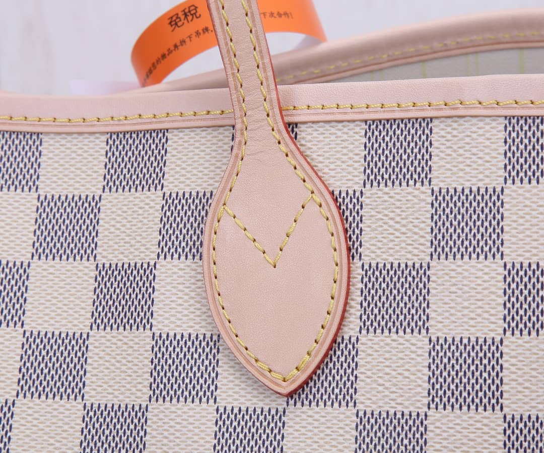 L0vis Vvtt0n Neverfull MM Damier Azur Tote Replica White N41361