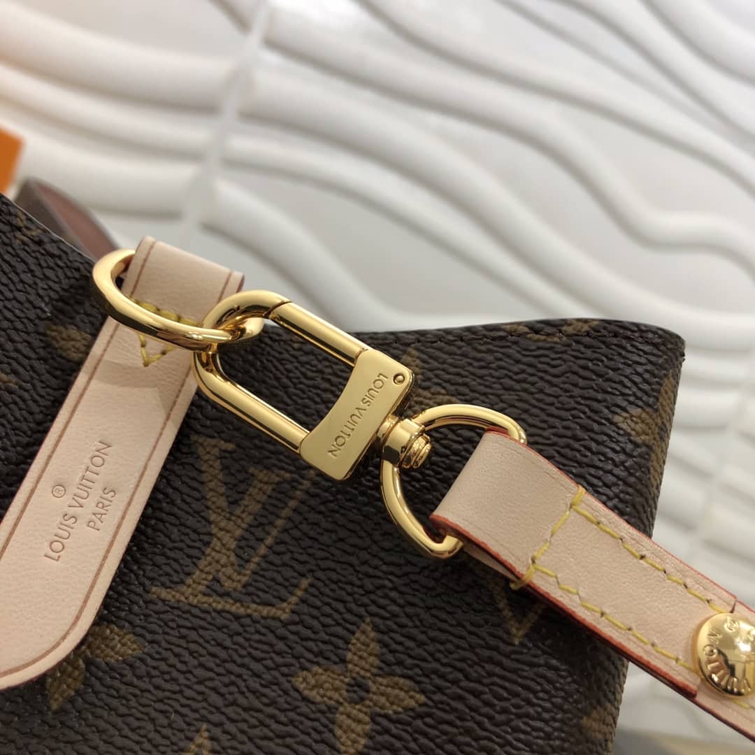 L0vis Vvtt0n Neonoe Replica Bucket Bag Brown Beige M44020