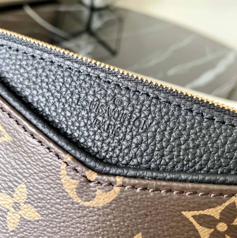 L0vis Vvtt0n Pallas Replica Clutch Monogram 2way Black M41638