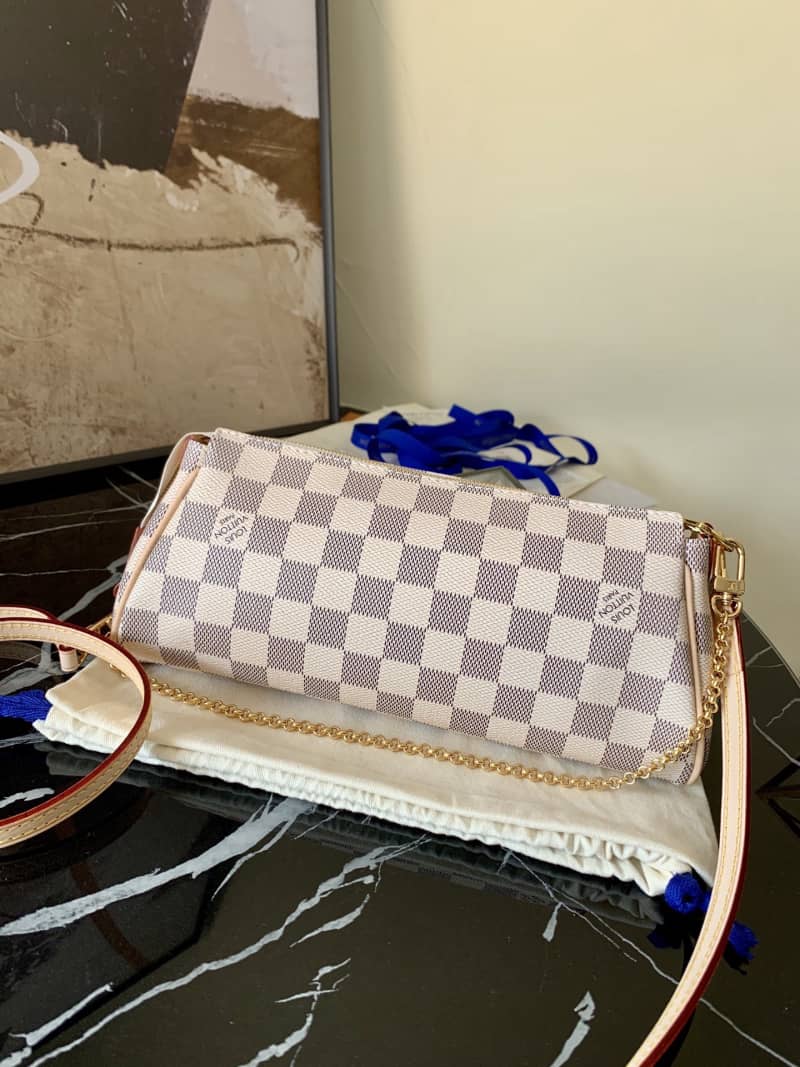 L0vis Vvtt0n Eva 2way Damier Azur Replica Crossbody Bag N55214