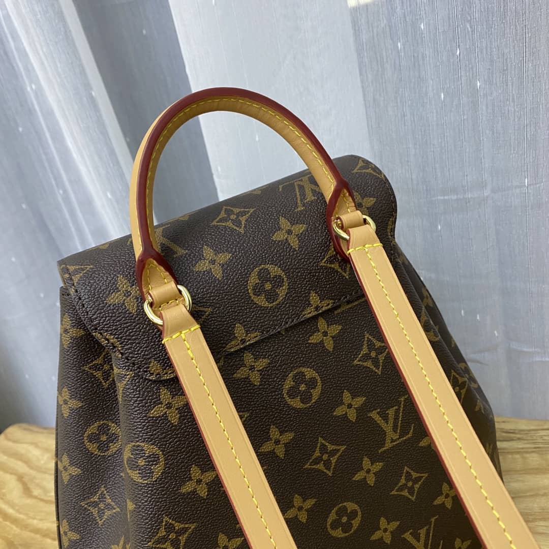 Best Replica L0vis Vvtt0n Monogram Canvas Montsouris BB Replica Bag M45516 Brown(ColaReps)