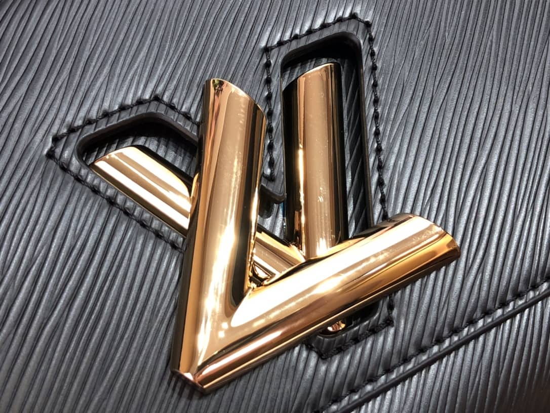 L0vis Vvtt0n Twist MM Epi Grained Leather Replica Bag Black M58689