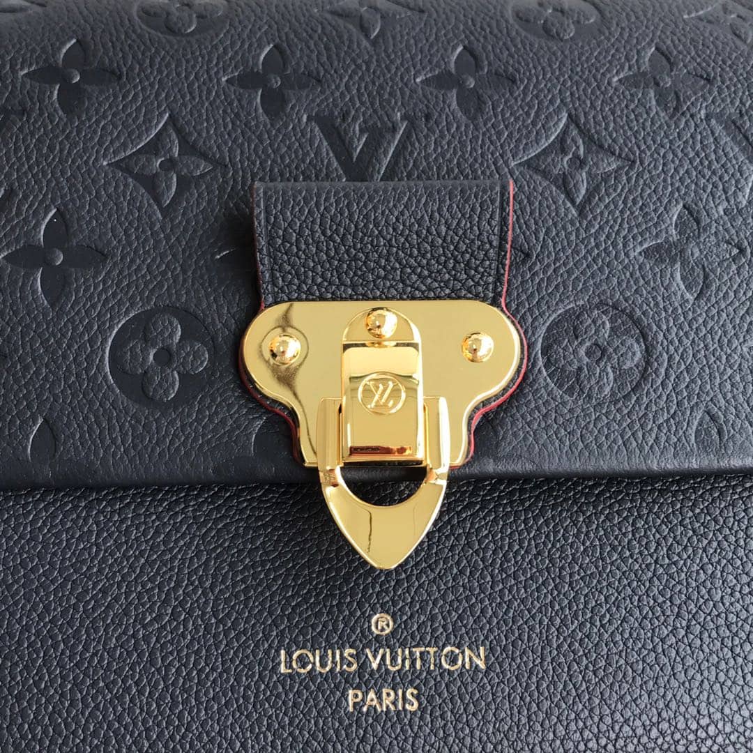 L0vis Vvtt0n Monogram Empreinte Vavin PM Chain Replica Shoulder Bag Black M44151