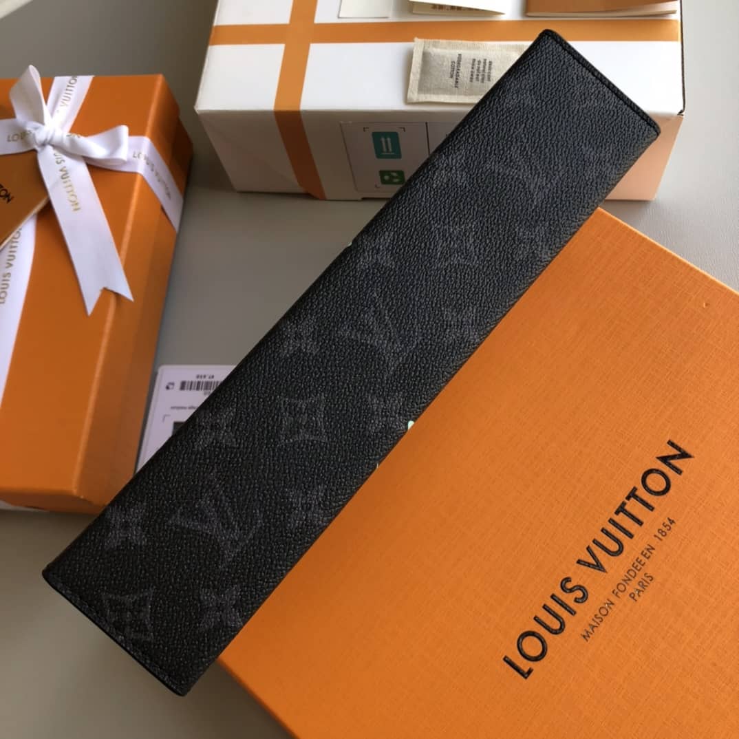 L0vis Vvtt0n Monogram Eclipse Canvas Replica Pochette Voyage MM Black M61692