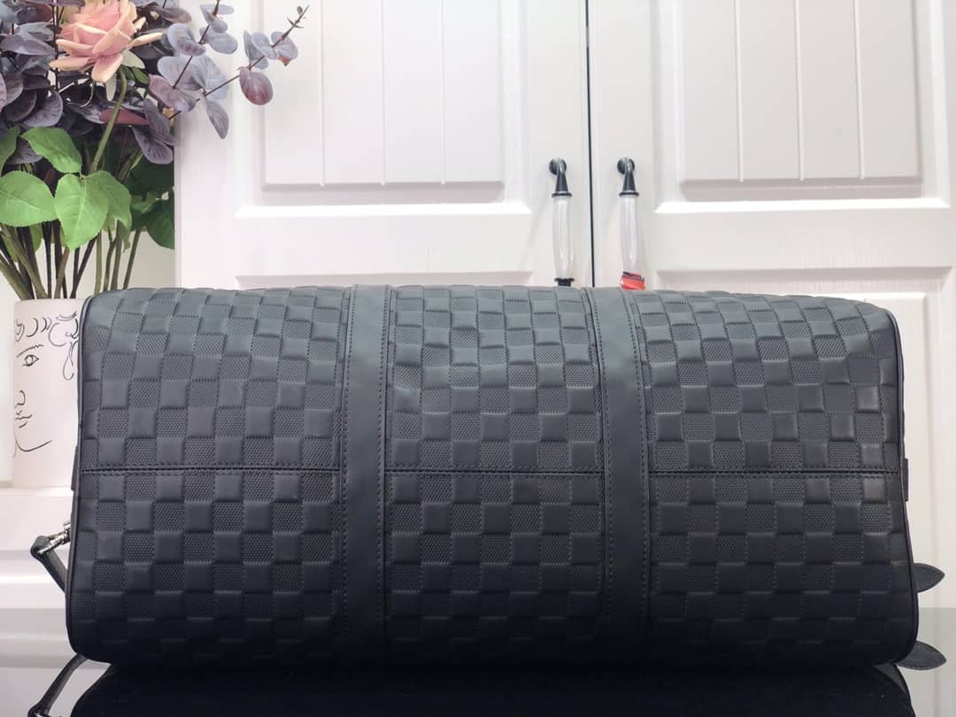 L0vis Vvtt0n Keepall Bandouliere 45 Damier Amphini Boston Leather Bag Replica N41145