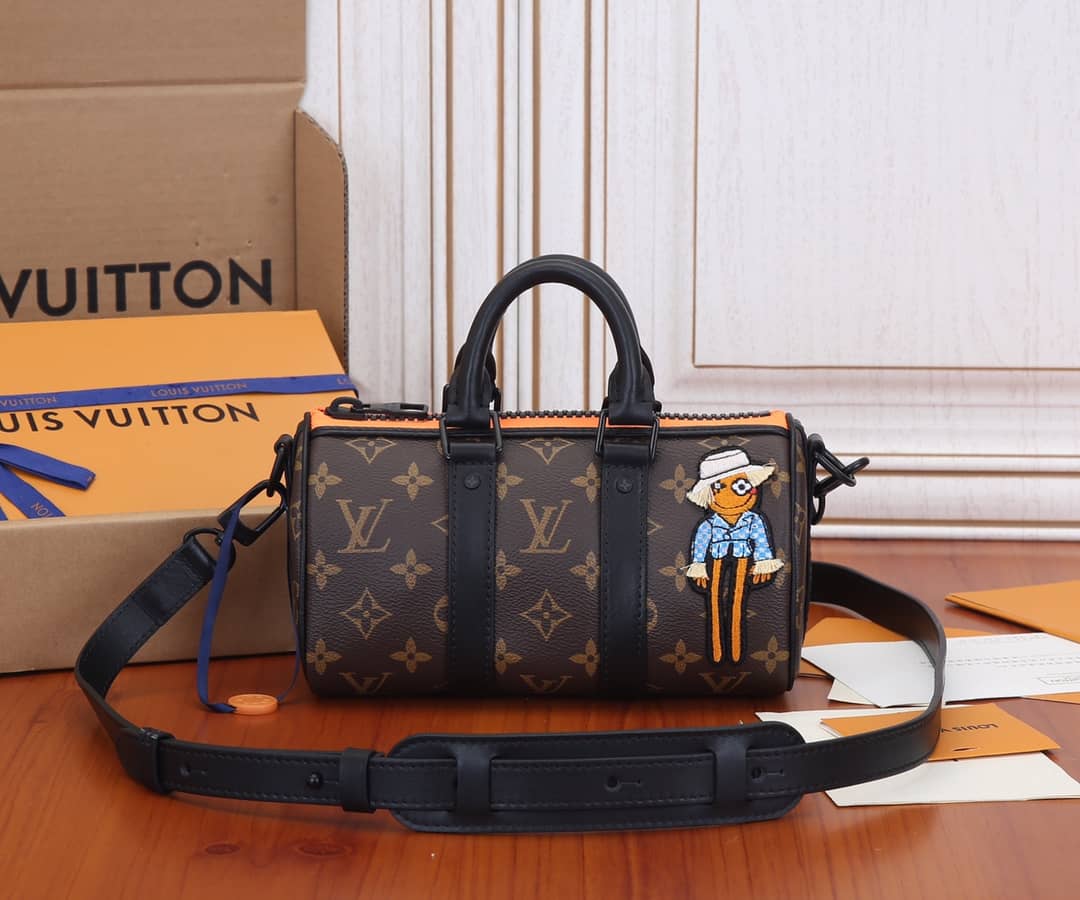 L0vis Vvtt0n Monogram Keepall XS Virgil Abloh Bag Replica M80201