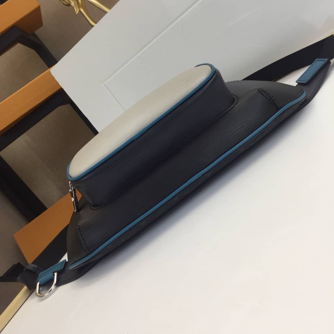 L0vis Vvtt0n Damier Graphite Canvas Replica  Bumbag Black Blue M51464