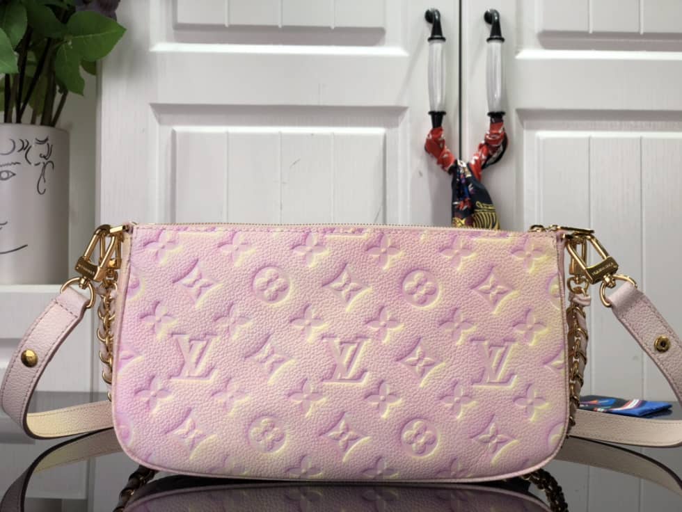 L0vis Vvtt0n Multi Pochette Accessoires Light Pink M46093 Replica