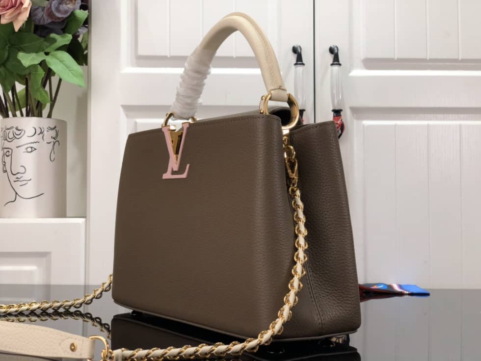 L0vis Vvtt0n Capucines MM Brown M59516 Replica Shoulder Bag