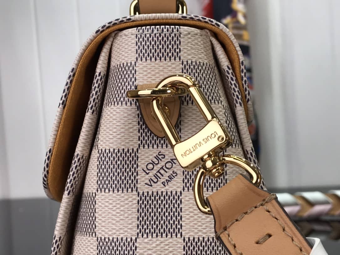 L0vis Vvtt0n Croisette Damier Azur Canvas Replica Bag N50053