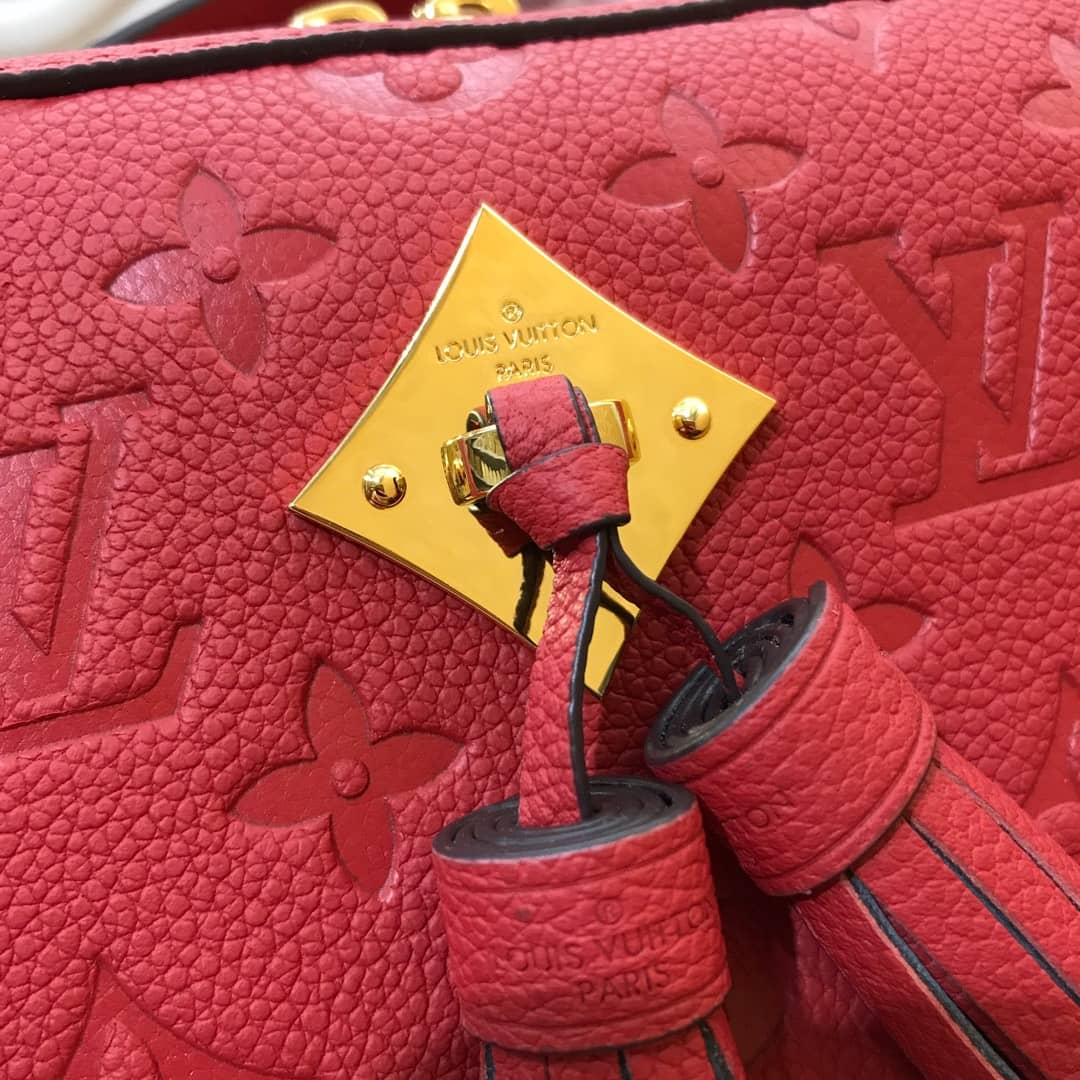 L0vis Vvtt0n Monogram Empreinte Saintonge Replica Bag Red M44606