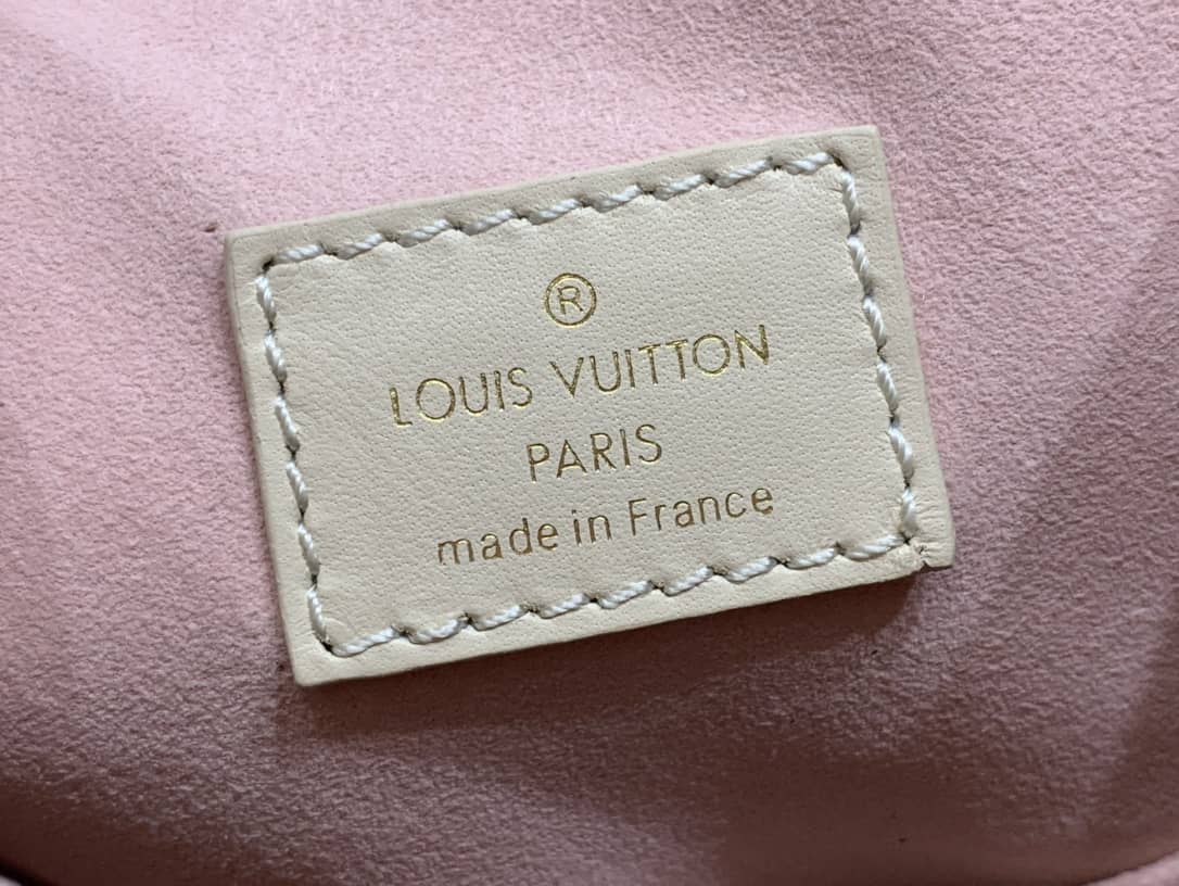 L0vis Vvtt0n Ann Platt Montsouris PM Noir Leather Replica Backpack Beige M45205