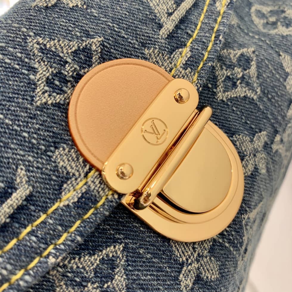 L0vis Vvtt0n Mini Pleaty Denim Blue M95050 Replica Shoulder Bag