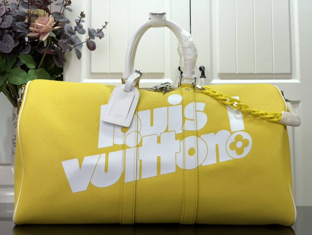 L0vis Vvtt0n Keepall Bandoulière 50 Bag Cowhide Leather Replica M58748