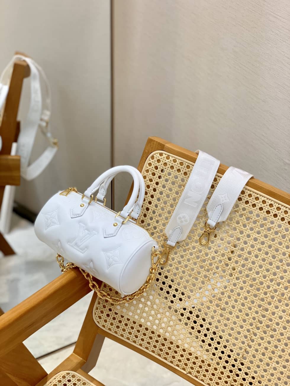 L0vis Vvtt0n Papillon BB White M59826 Replica Shoulder Bag