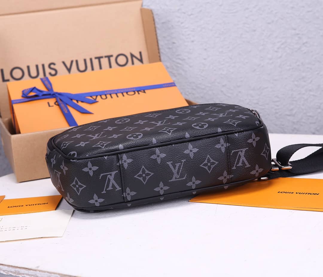 LV Bum Bag Dupe Monogram Eclipse Waist Pouch hip body M42906(ColaReps)
