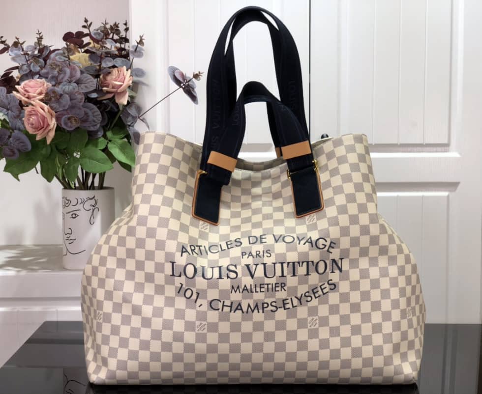 L0vis Vvtt0n Cabas Damier Azur Canvas GM N41180 Replica Shoulder Bag
