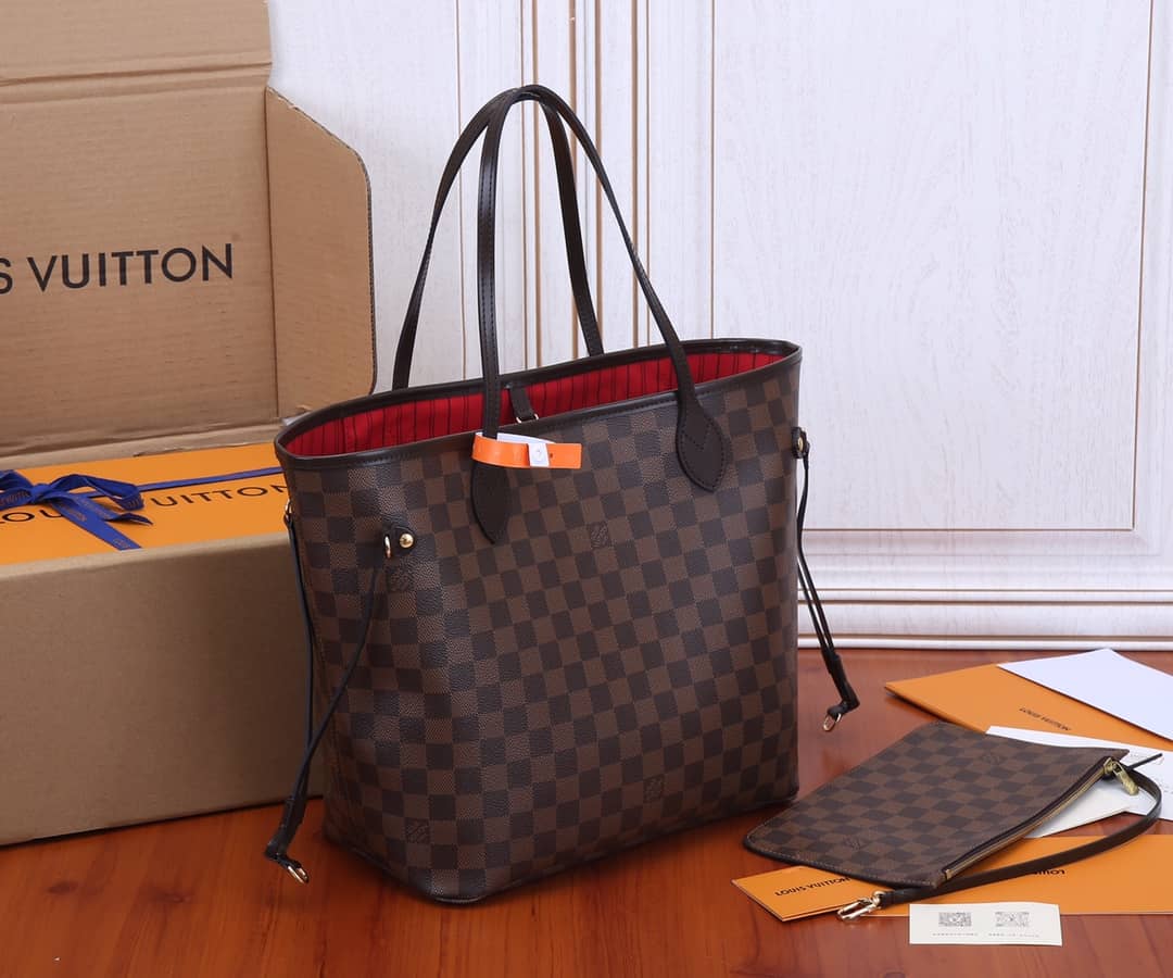 L0vis Vvtt0n Neverfull Dupe MM Damier Ebene Tote N41358