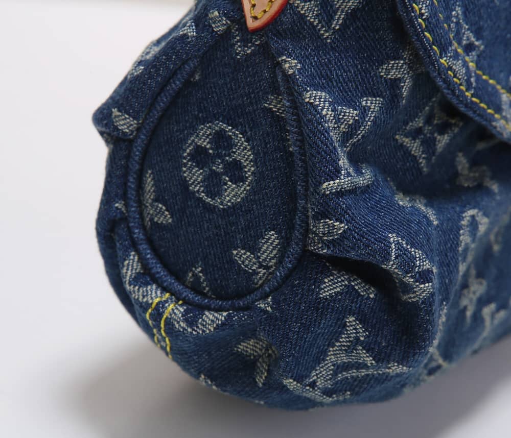 L0vis Vvtt0n Denim Baggy Canvas Single Handle Replica Shoulder Bag M44470