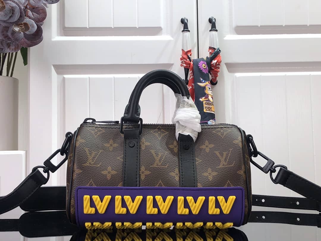 L0vis Vvtt0n Rubber Monogram Keepall XS 2Way Bag Replica M45788