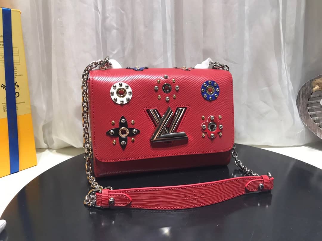 L0vis Vvtt0n Epi Leather Twist MM Replica Bag Red