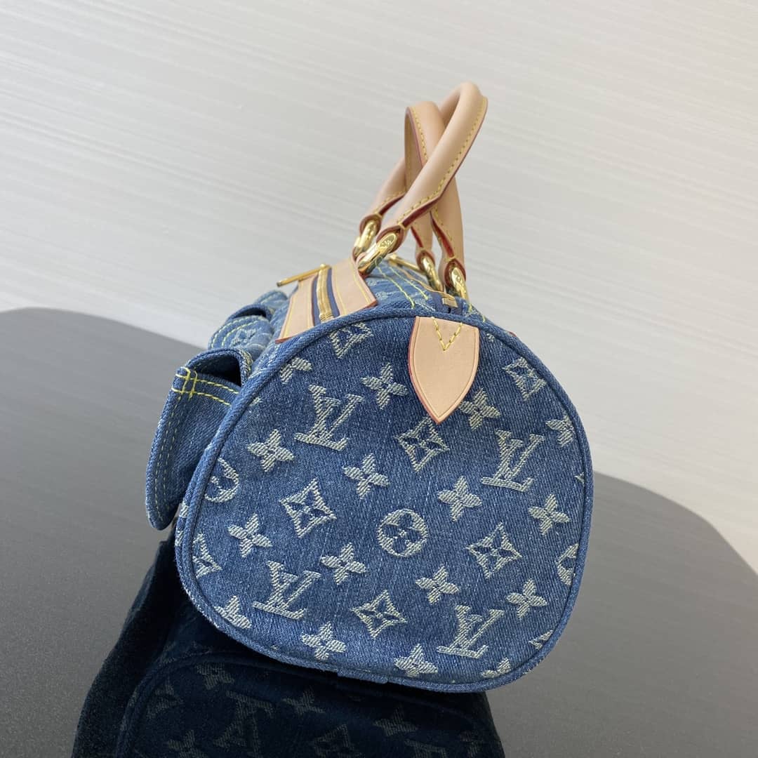 L0vis Vvtt0n Replica Bags Speedy Neo Monogram Denim  M44462