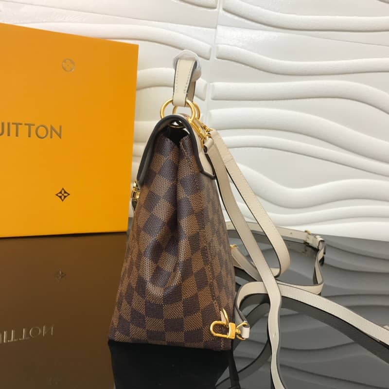 L0vis Vvtt0n Damier Ebene Clapton Replica Backpack Beige N42262