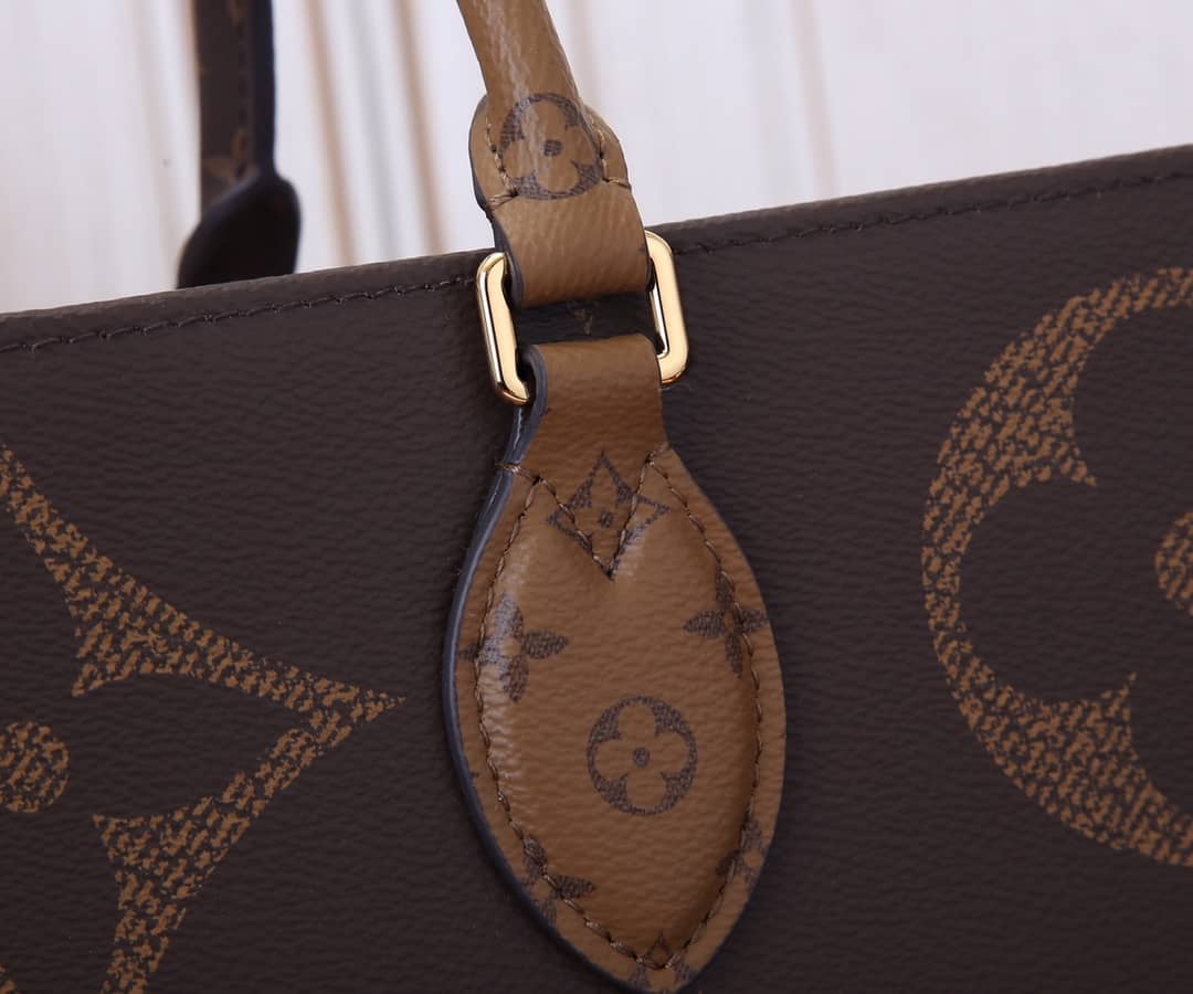 L0vis Vvtt0n Reversible Monogram Onthego 2way Brown Coated Replica Tote