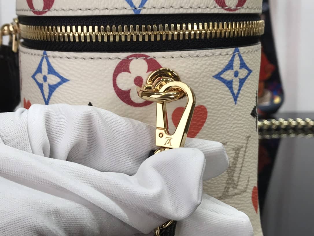 L0vis Vvtt0n Replica Bags PM Reverse Monogram Coated Canvas Crossbody Bag Replica White M45165