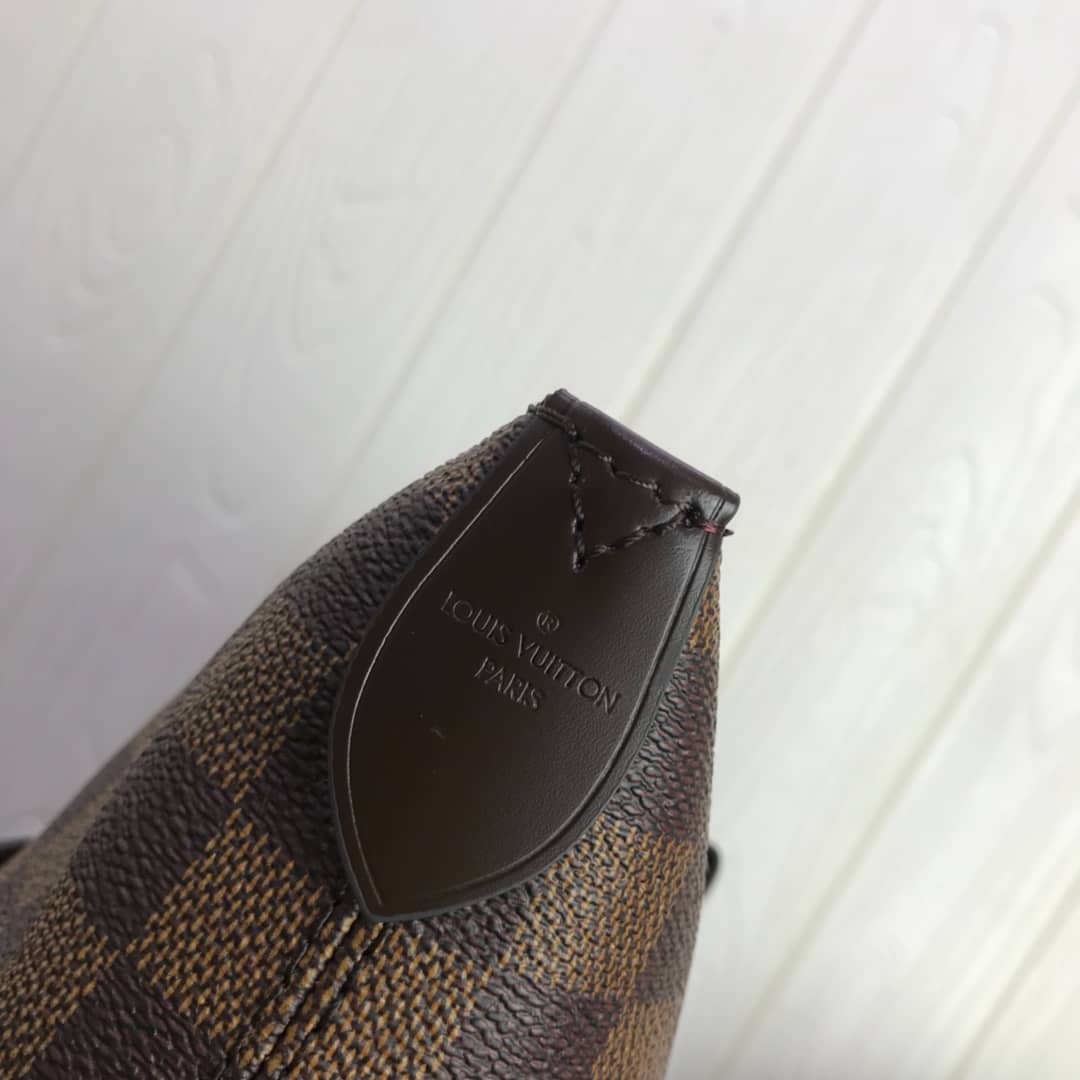 L0vis Vvtt0n Damier Ebene Jena MM Semi Tote Replica Red M42267