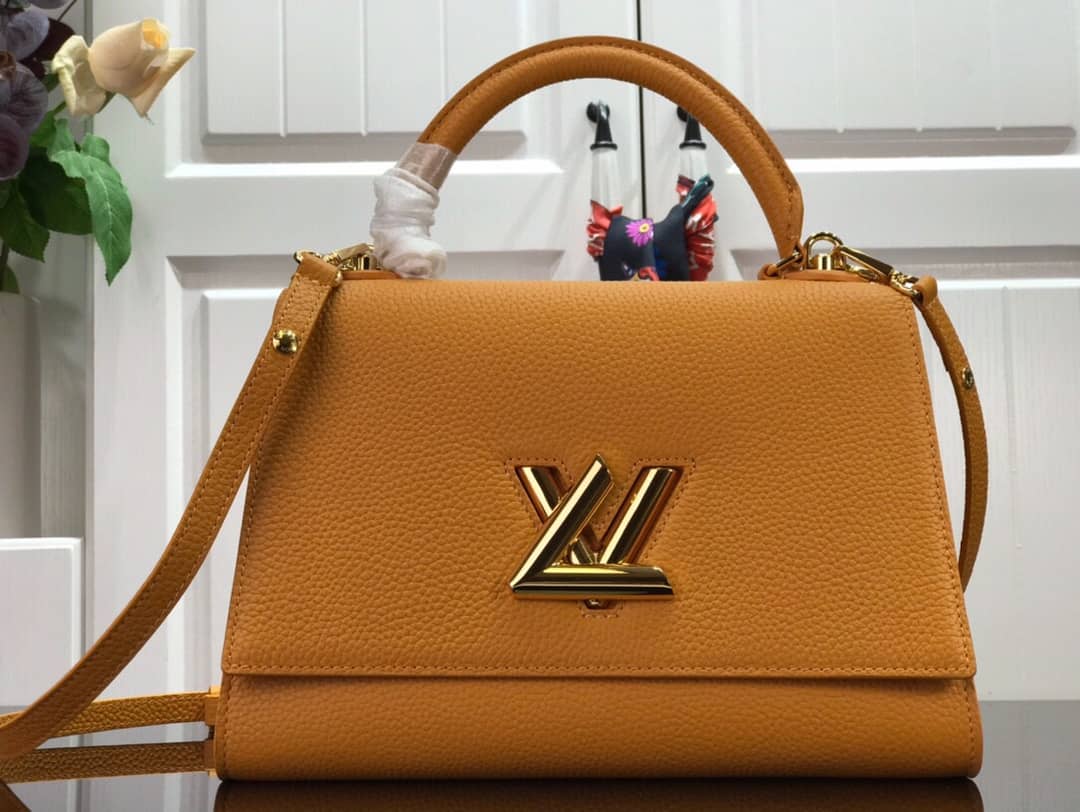 L0vis Vvtt0n Replica Bags One Handle MM Replica Bag Yellow M57090