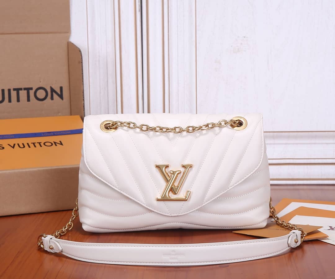 L0vis Vvtt0n New Wave Chain Ivory Replica Bag M58549