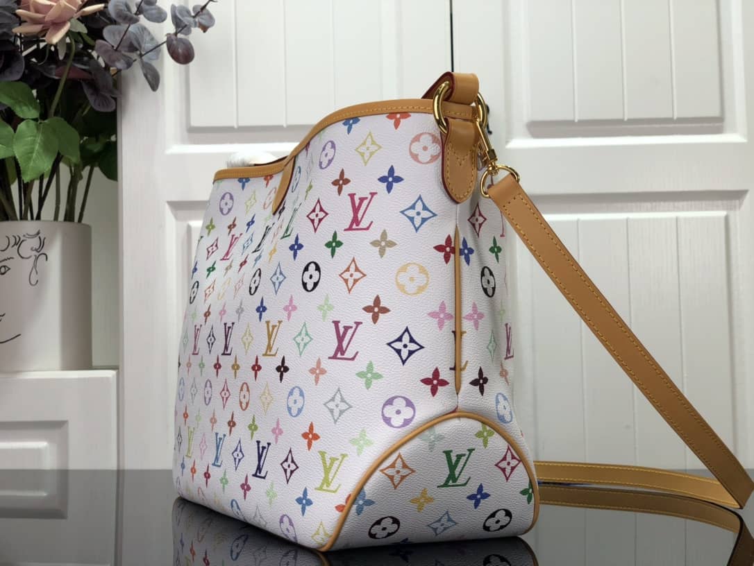 L0vis Vvtt0n Delightful PM Monogram Multicolor Shoulder Bag Replica White M40352